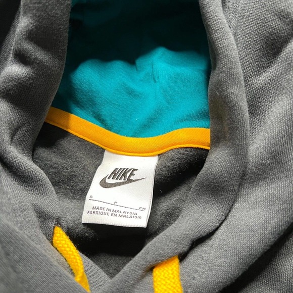 Nike Shirts Nike Peace Love Basketball Hoodie Black Green Red Gold